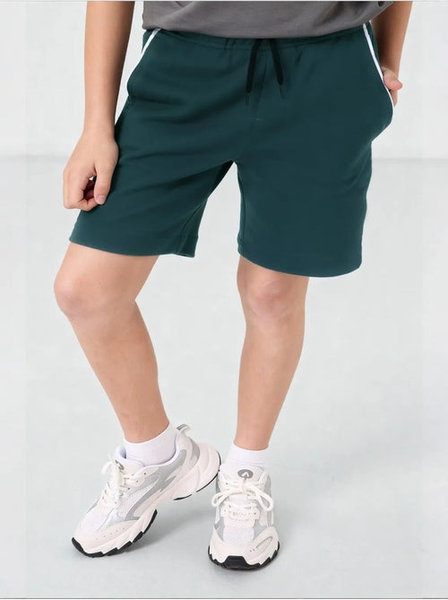 Short en mélange de coton pour jeune tommy - Kiabi Short en mélange de coton pour jeune tommy - Kiabi