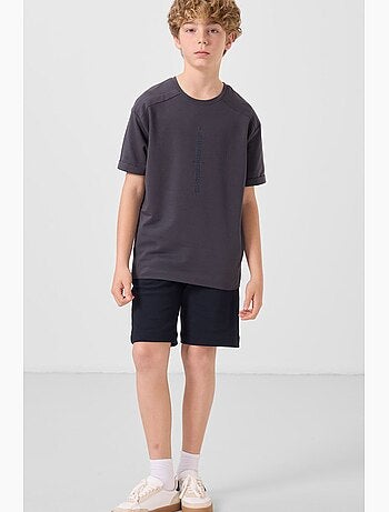 Short en mélange de coton tommy