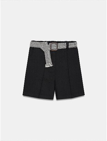 Short en mélange de lin dilvin