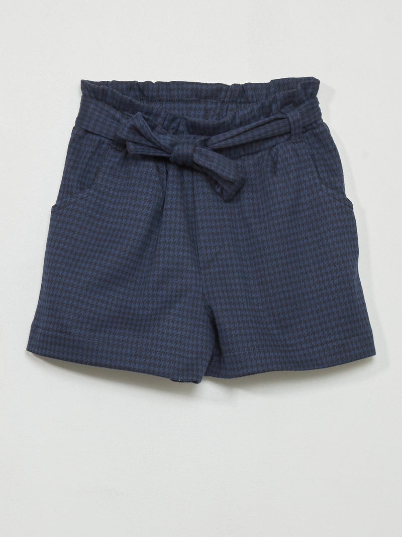 Short en milano Bleu - Kiabi
