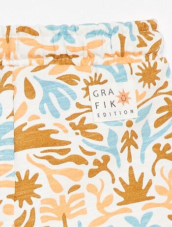 Short en molleton - Grafik Edition