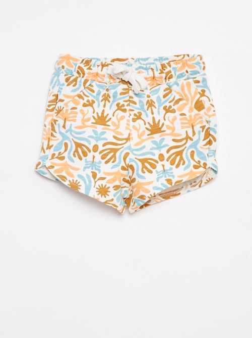 Short en molleton - Grafik Edition - Kiabi