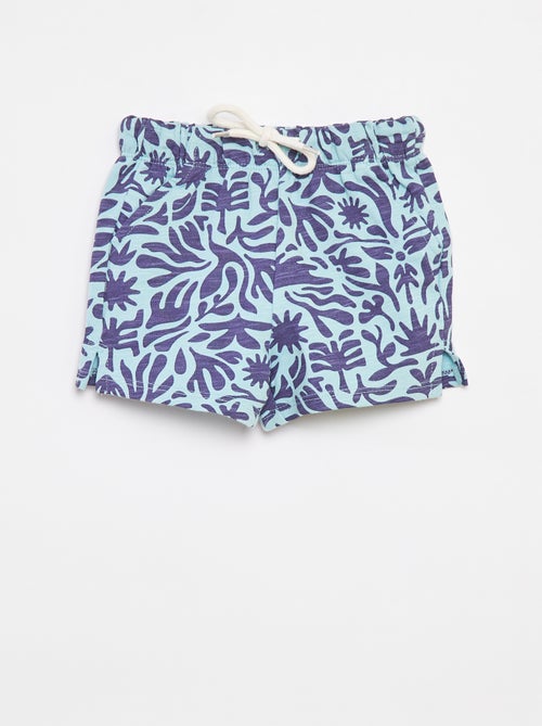 Short en molleton - Grafik Edition - Kiabi