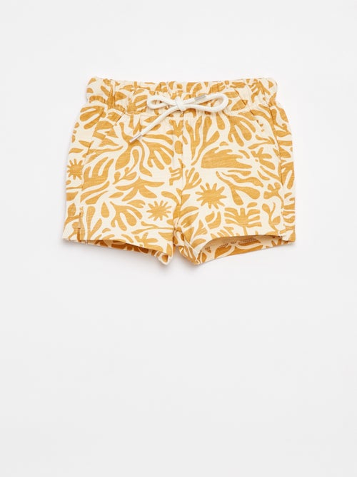 Short en molleton - Grafik Edition - Kiabi