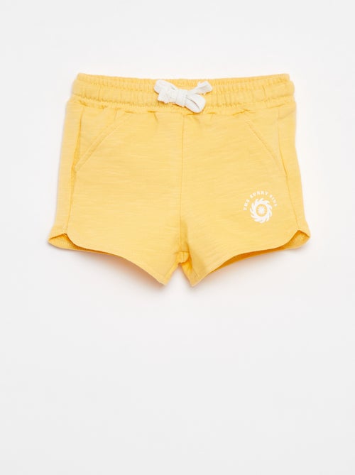 Short en molleton - Grafik Edition - Kiabi