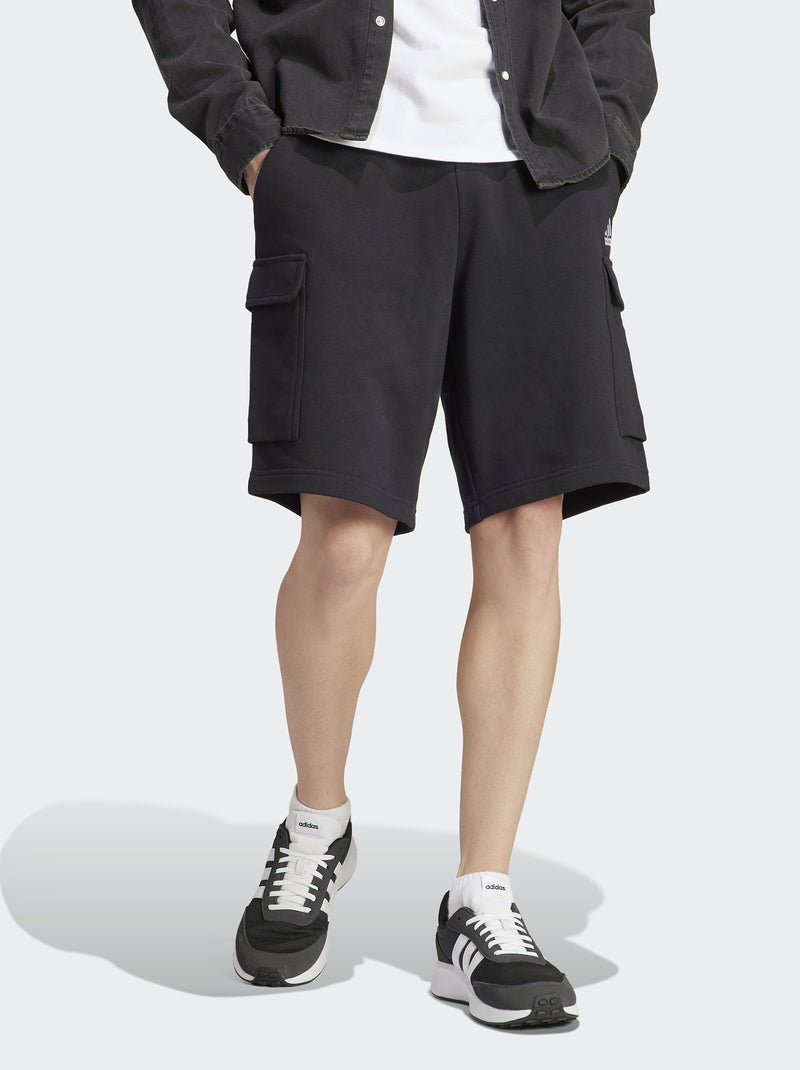 Short en molleton 'adidas' Noir - Kiabi