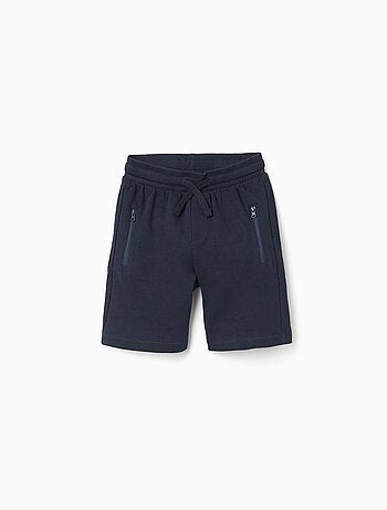 Short en molleton avec cordon de serrage et poches