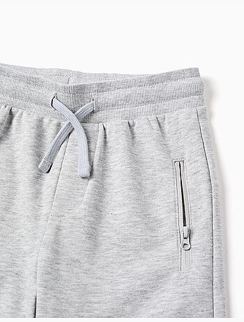 Short en molleton avec cordon de serrage et poches