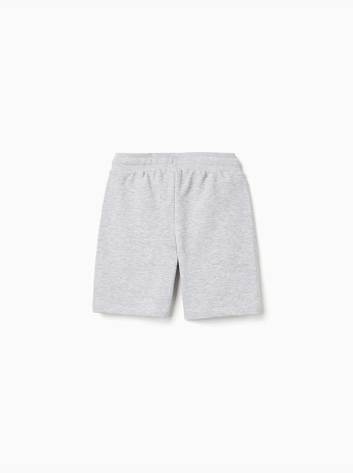 Short en molleton avec cordon de serrage et poches - Kiabi