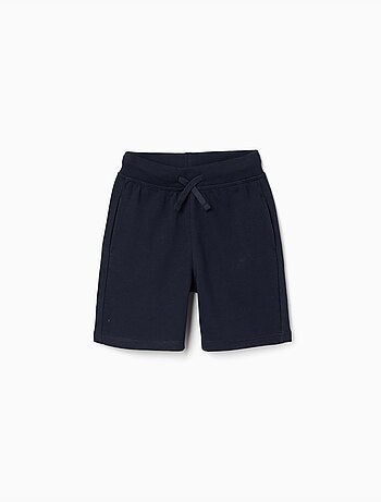 Short en molleton avec cordon de serrage et poches latérales