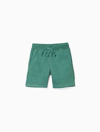 Short en molleton avec cordon de serrage et poches latérales