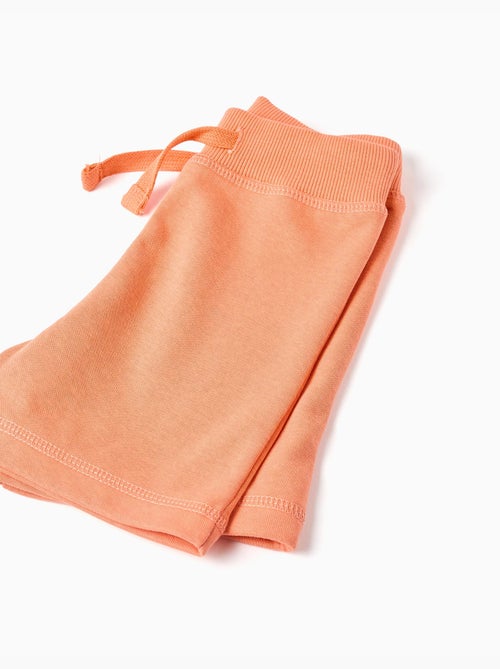 Short en molleton avec cordon de serrage - Kiabi