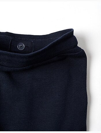 Short en molleton avec poches cargo et cordon de serrage