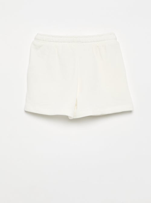 Short en molleton avec poches - Kiabi