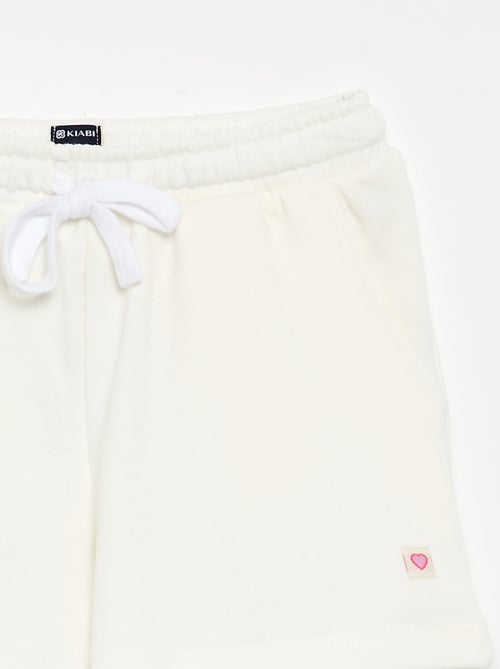 Short en molleton avec poches - Kiabi