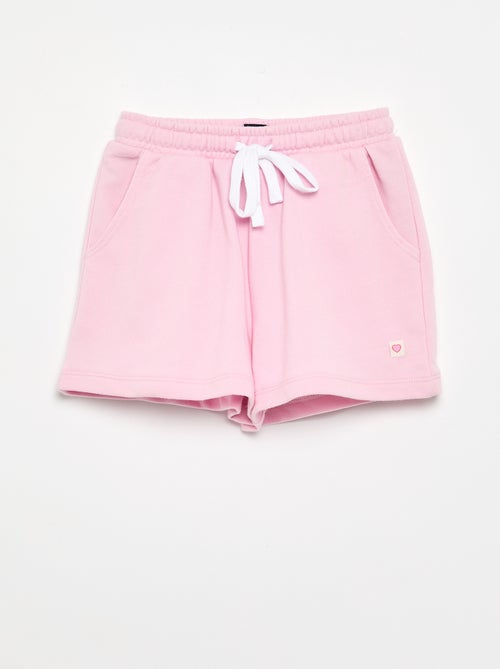 Short en molleton avec poches - Kiabi