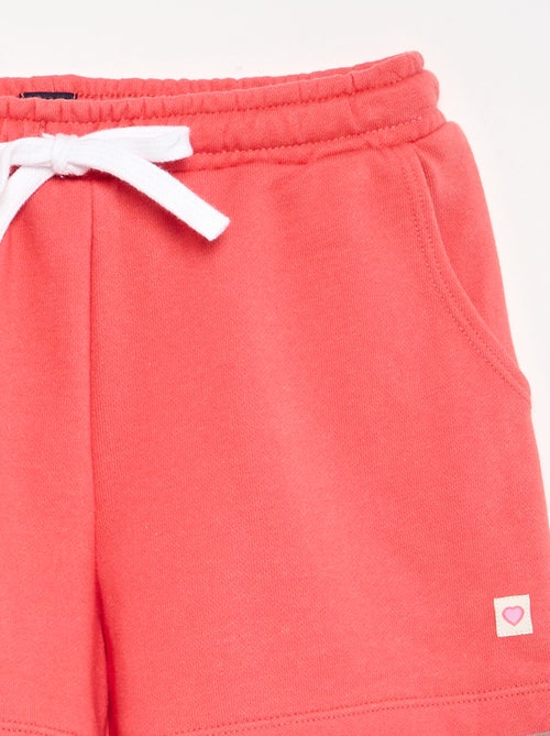 Short en molleton avec poches - Kiabi