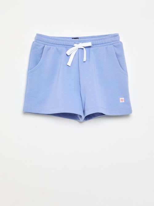 Short en molleton avec poches - Kiabi