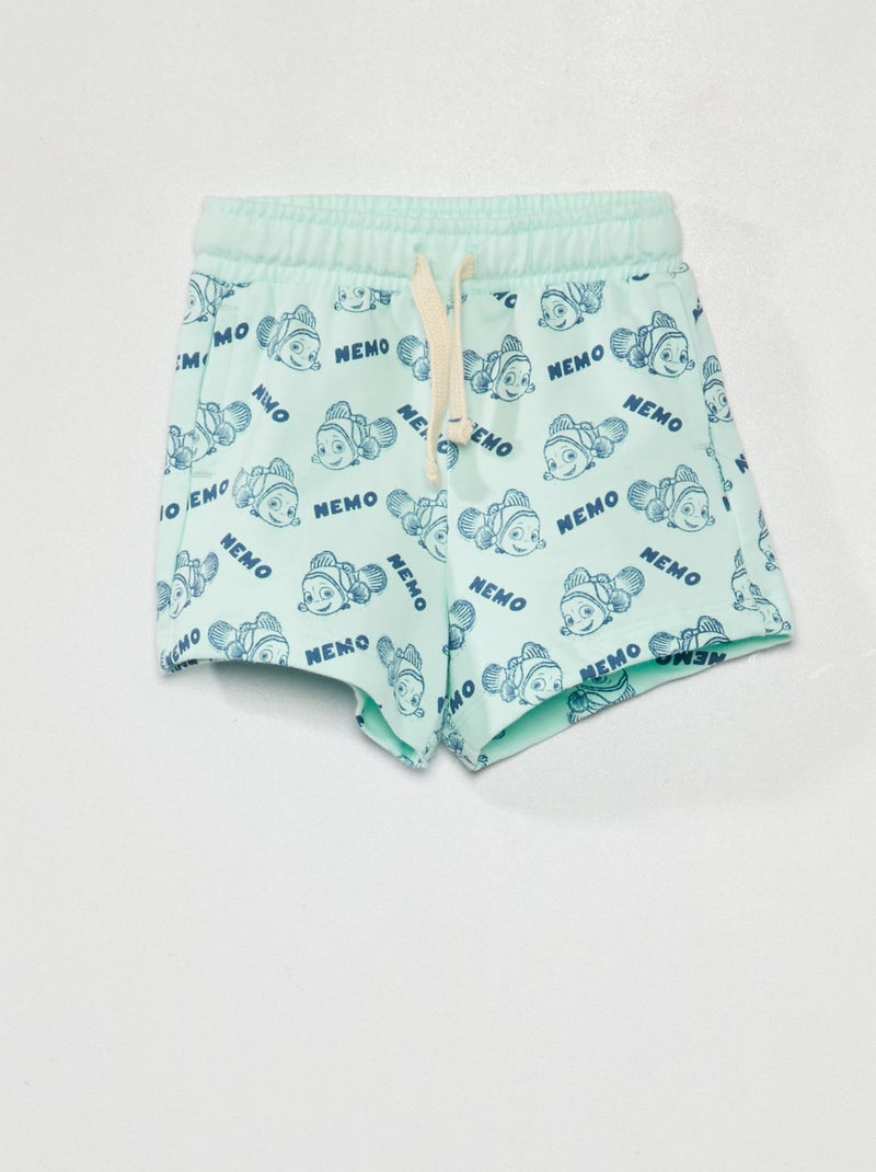 Short en molleton 'Disney Baby' Bleu ciel - Kiabi