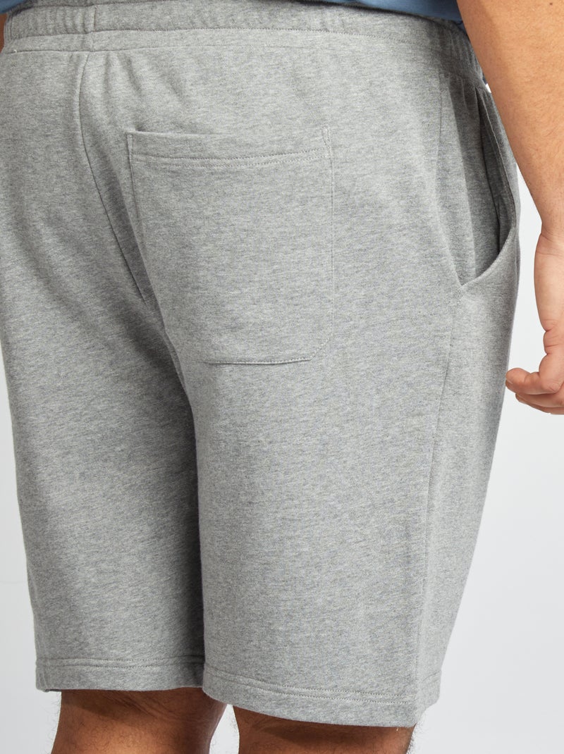 Short en molleton Gris - Kiabi