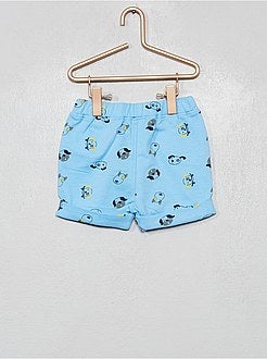 Short en molleton imprimé 'chien' - Kiabi