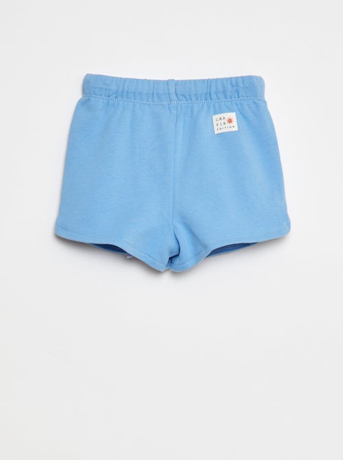 Short en molleton léger à motif - Edition Grafik - Kiabi