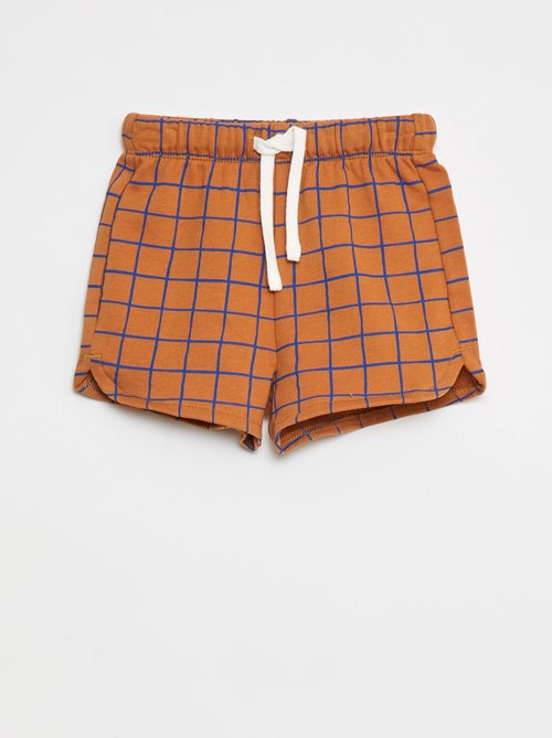 Short en molleton léger à motif - Edition Grafik - Kiabi