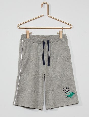Short en molleton léger 'crocodile'