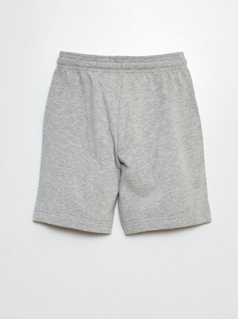 Short en molleton léger GRIS - Kiabi