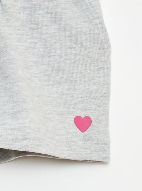 Short en molleton léger - Kiabi