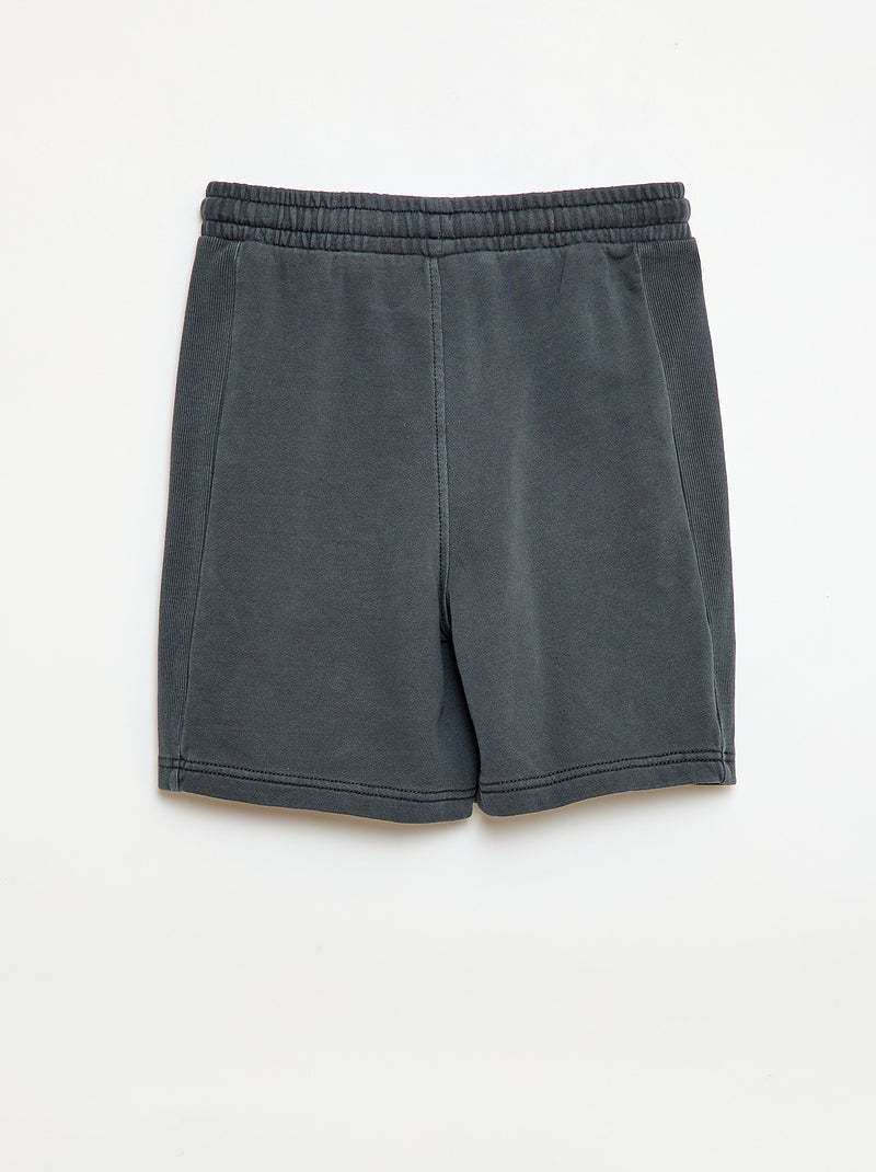 Short en molleton léger Gris - Kiabi