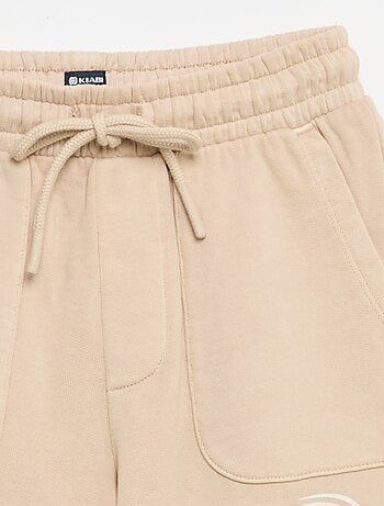 Short en molleton léger imprimé