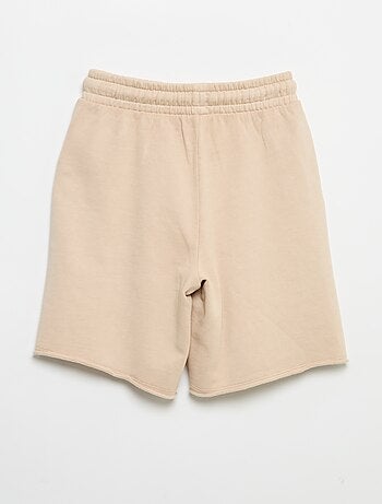 Short en molleton léger imprimé