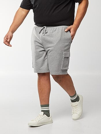 Short en molleton léger multipoches