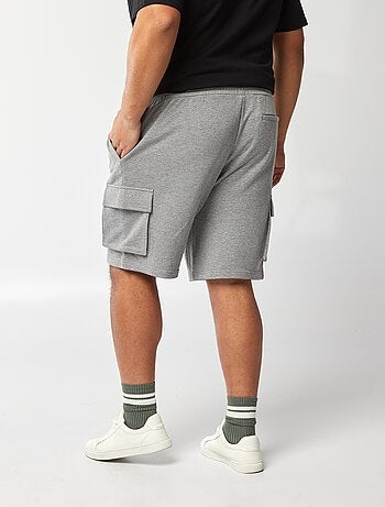 Short en molleton léger multipoches