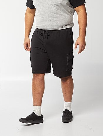 Short en molleton léger multipoches