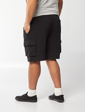 Short en molleton léger multipoches