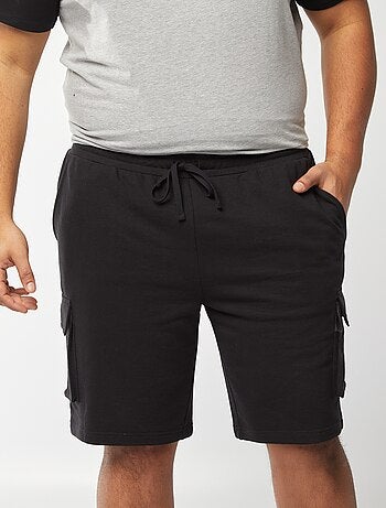 Short en molleton léger multipoches