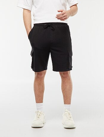 Short en molleton léger multipoches