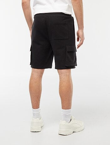 Short en molleton léger multipoches