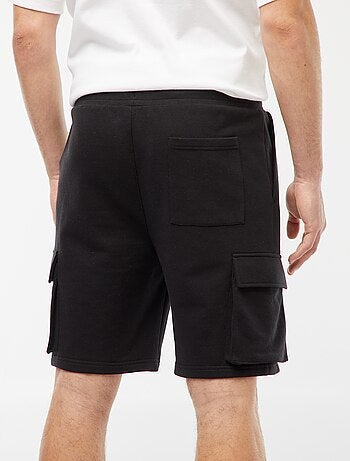 Short en molleton léger multipoches