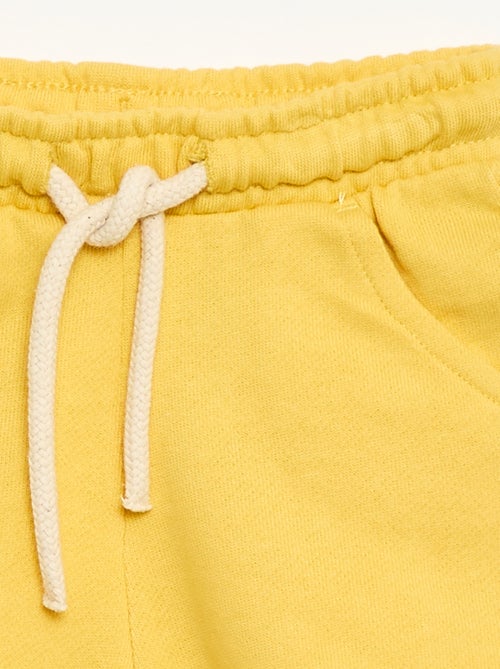 Short en molleton léger uni - Kiabi