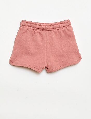 Short en molleton léger uni