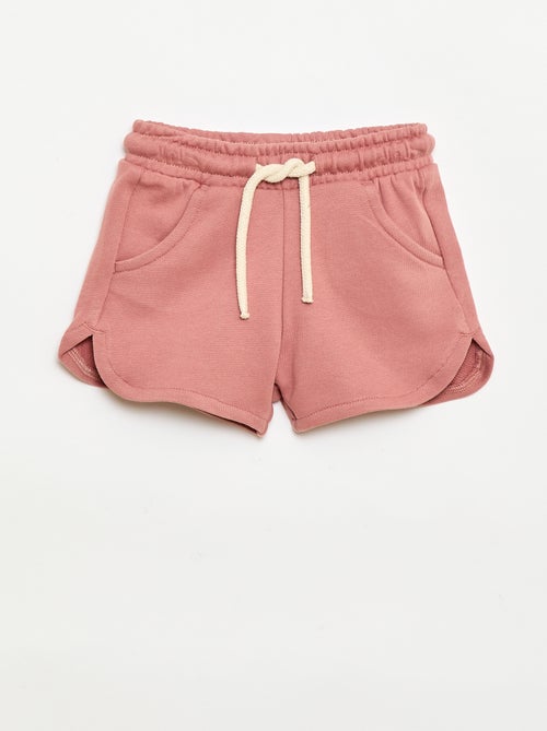 Short en molleton léger uni - Kiabi