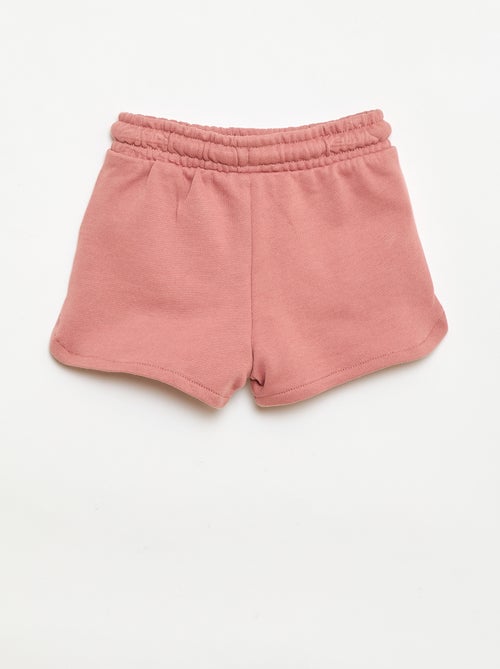 Short en molleton léger uni - Kiabi