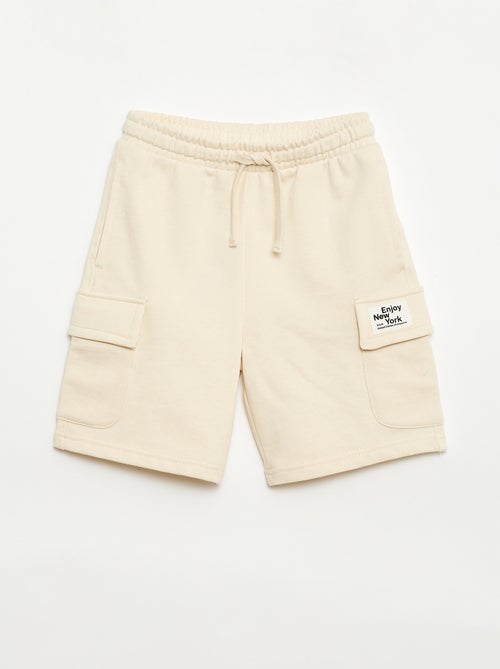 Short en molleton multipoche - Kiabi