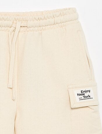 Short en molleton multipoche