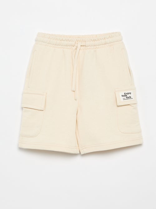 Short en molleton multipoche - Kiabi