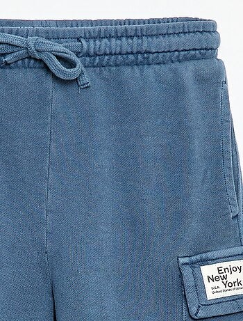 Short en molleton multipoche