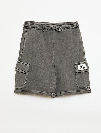 Short en molleton multipoche